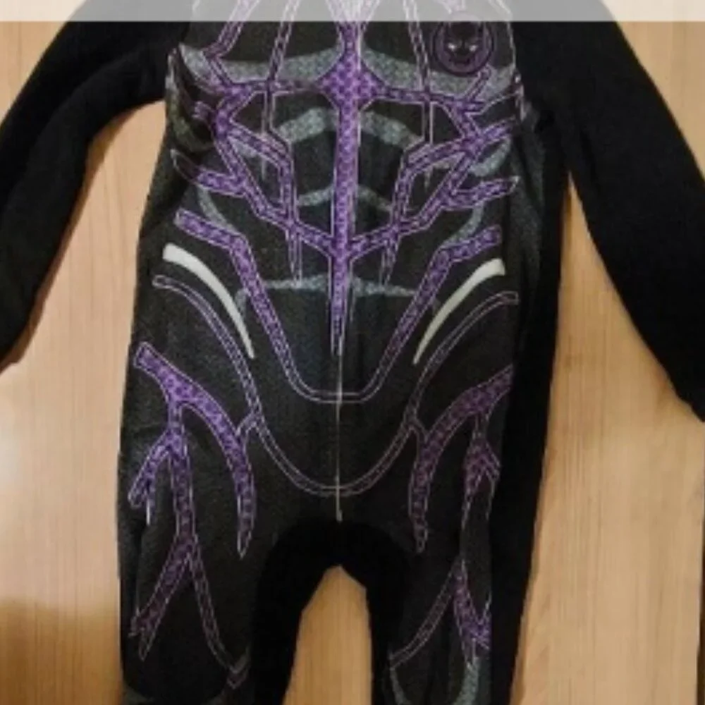 Marvel Black Panther Onesies Pajamas size 4/5